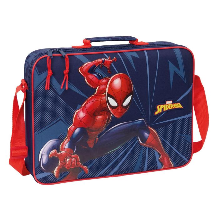 Cartable Spider-Man Bleu 38 x 28 x 6 cm
