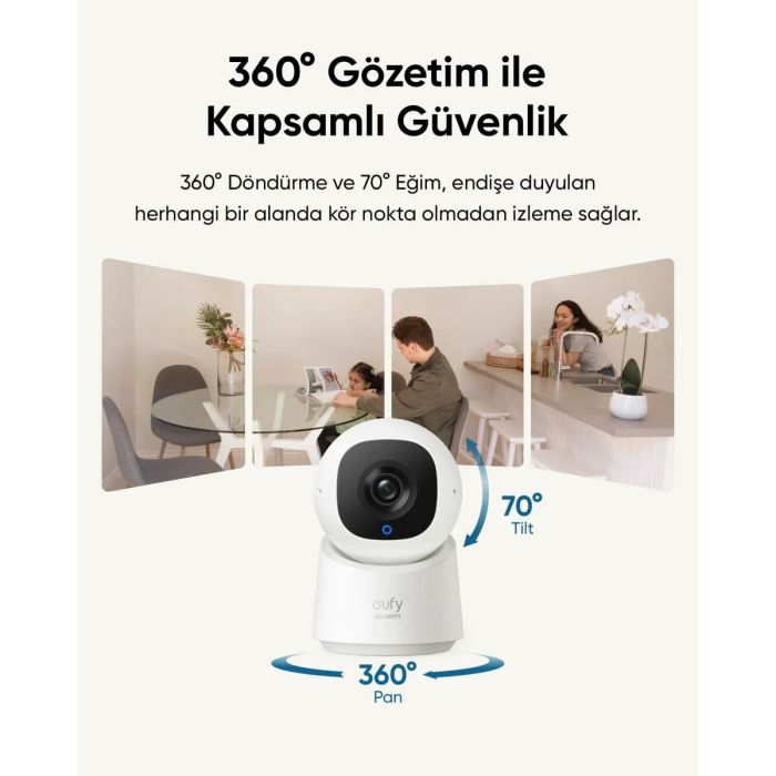 Camescope de surveillance Eufy T8W11321 18