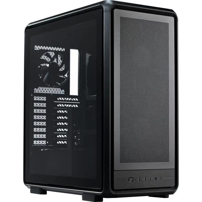Boîtier PC Cooler Master MasterFrame 500 Mesh Black avec panneaux mesh, structure FreeForm 2.0 et support pour cartes E-ATX (Noir) Boîtier PC Cooler Master MasterFrame 500 Mesh Black avec panneaux mesh, structure FreeForm 2.0 et support pour cartes E-ATX (Noir)