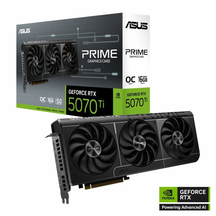 Carte Graphique Asus nvidia geforce rtx 5070 ti 16 GB GDDR6 GDDR6X 10