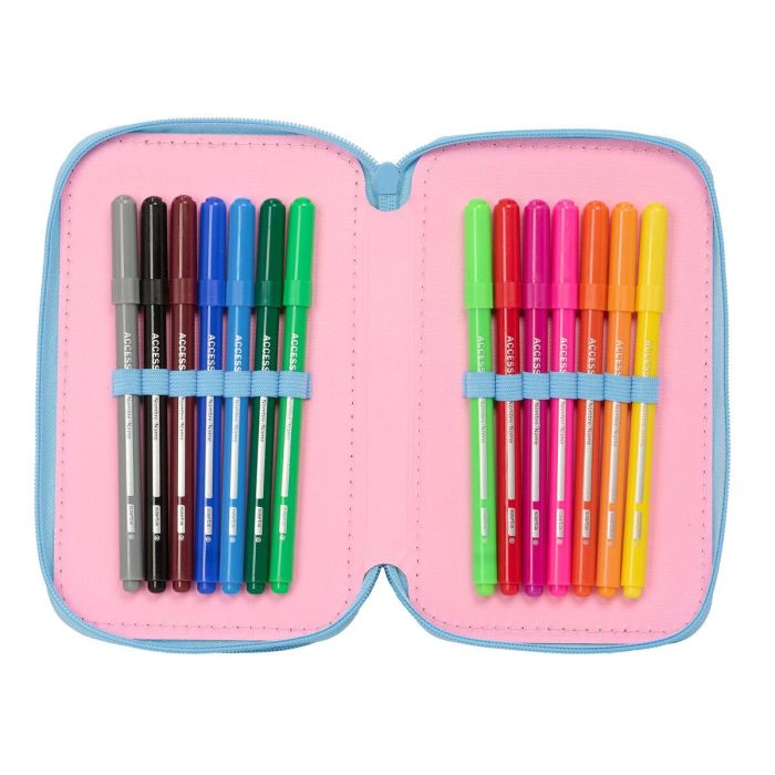 Fourre-tout Lilo & Stitch Bright Rose clair 12,5 x 19,5 x 5,5 cm 37 Pièces 3