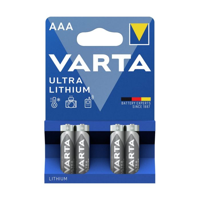 Batteries Varta Ultra Lithium (4 Pièces) 1