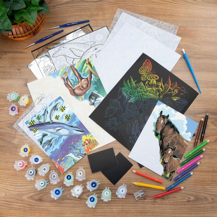 Set de peinture par numéros Royal & Langnickel Art Adventure 49 Pièces 2