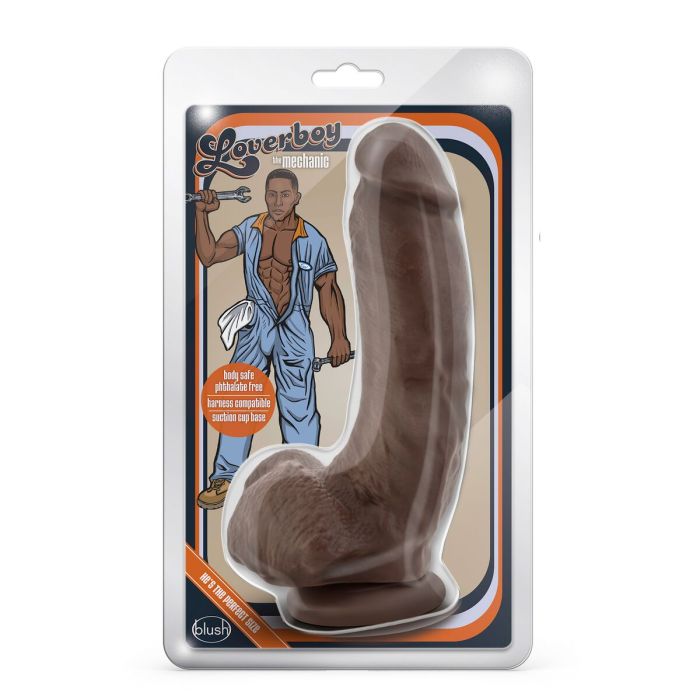 Gode réaliste Blush Loverboy PVC Ø 5,3 cm (16,5 cm) 1 Gode réaliste Blush Loverboy PVC Ø 5,3 cm (16,5 cm) 1