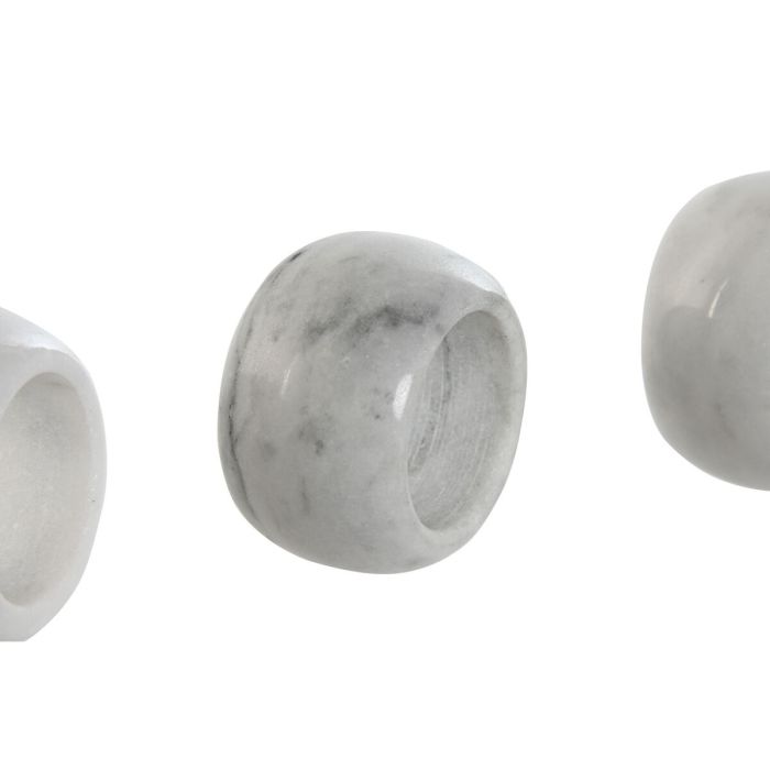 Porte-serviettes Home ESPRIT Blanc Marbre 4,8 x 4,8 x 3,3 cm 4 Pièces 3 Porte-serviettes Home ESPRIT Blanc Marbre 4,8 x 4,8 x 3,3 cm 4 Pièces 3