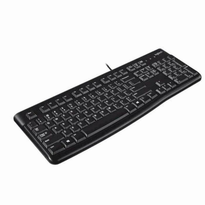 Espagnol Qwerty Logitech K120 USB Noir Espagnol Qwerty QWERTY 1