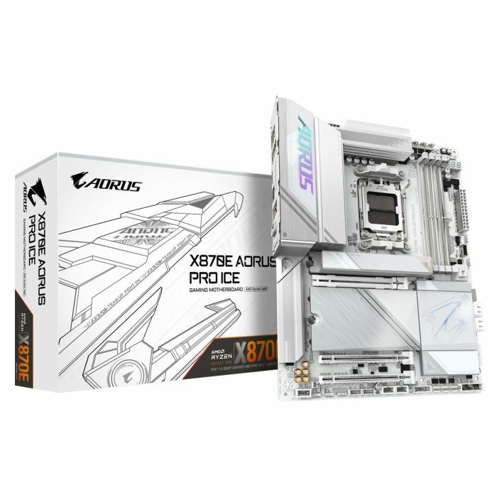 Carte Mère Gigabyte X870E AORUS PRO ICE AMD X870E AMD AM5 10
