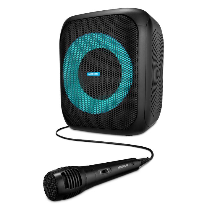 Haut-parleurs bluetooth portables Medion Noir 50 W 16 Haut-parleurs bluetooth portables Medion Noir 50 W 16