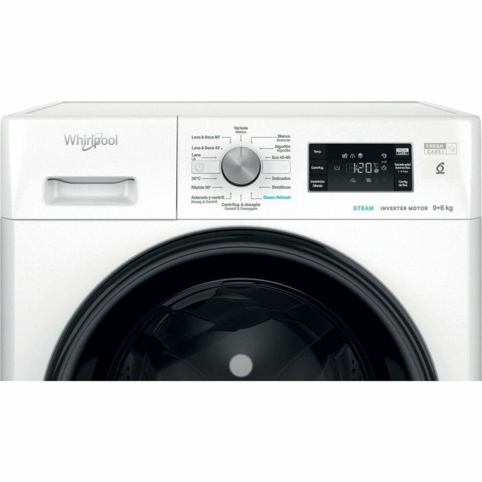 Laveuse - Sécheuse Whirlpool Corporation FFWDB964489BVSP 1400 rpm 9 kg 6 Kg 2