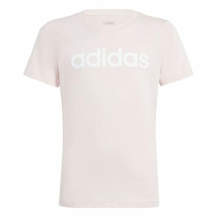 T shirt à manches courtes Enfant Adidas Essentials Linear Logo Cotton Slim Fit