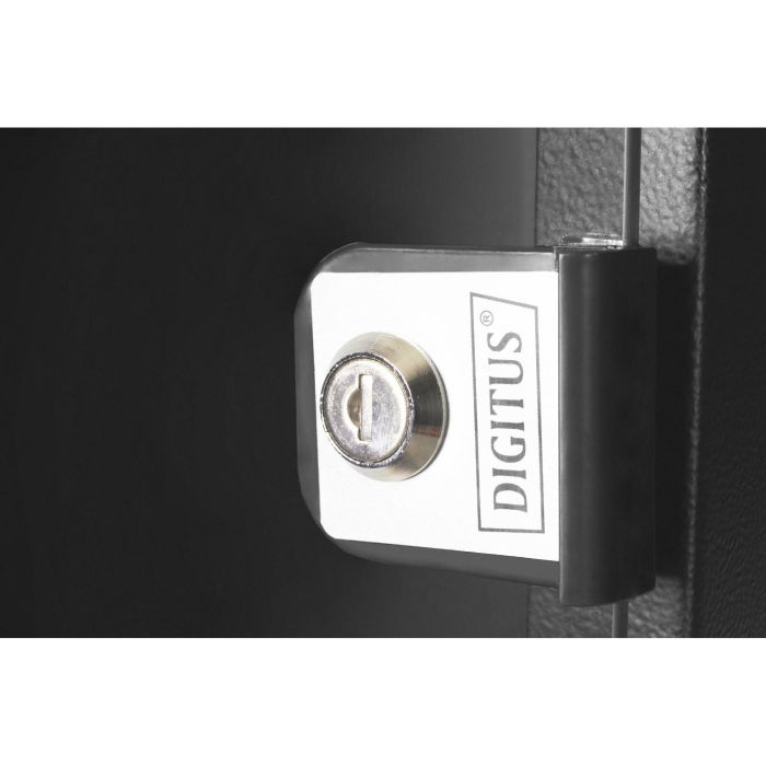 DIGITUS Wandgehäuse SOHO PRO 6HE 325x315x300 mm 10" schwarz 8