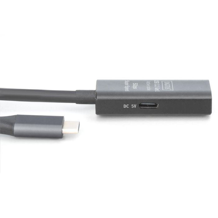 DIGITUS Verlängerungskabel USB-C->USB-A St./Bu. 10G 10,00m 2