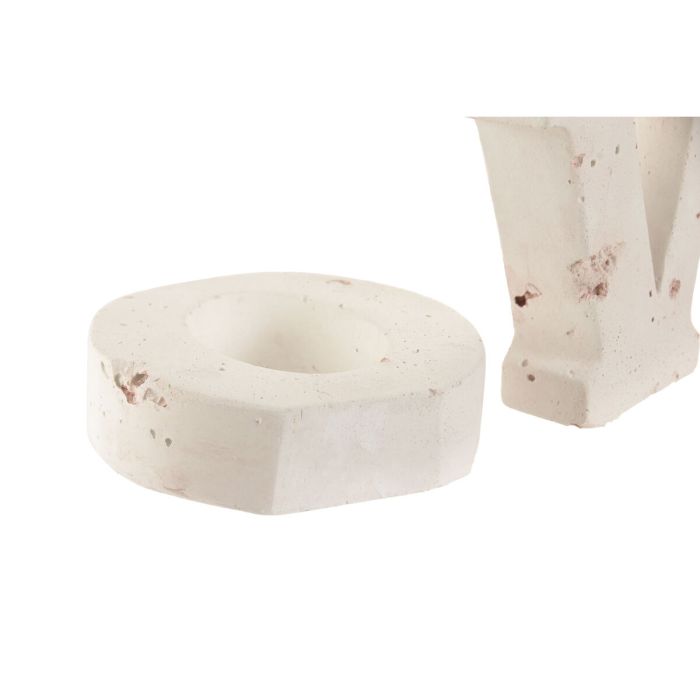 Figurine Décorative Home ESPRIT Rose clair 42.5 X 3.5 X 12 CM 42,5 X 3,5 X 11 CM (2 Unités) 3 Figurine Décorative Home ESPRIT Rose clair 42.5 X 3.5 X 12 CM 42,5 X 3,5 X 11 CM (2 Unités) 3