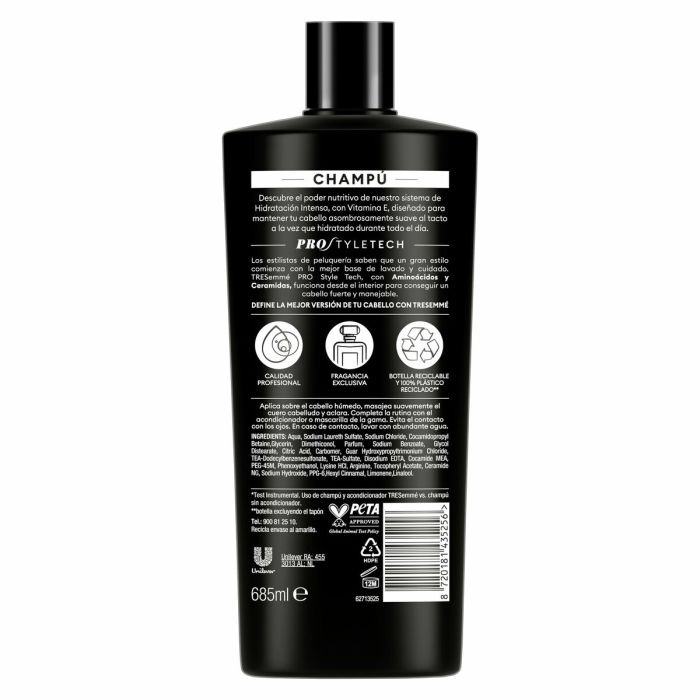 Shampooing hydratant Tresemme HIDRATACIÓN INTENSA 685 ml 4