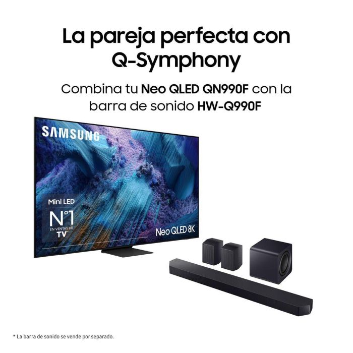 TV intelligente Samsung TQ98QN990FTXXC 98" 8K Ultra HD HDR Neo QLED 2