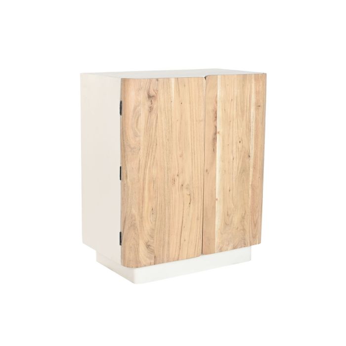 Range Bouteilles Home ESPRIT Blanc Naturel 85 x 50 x 100 cm