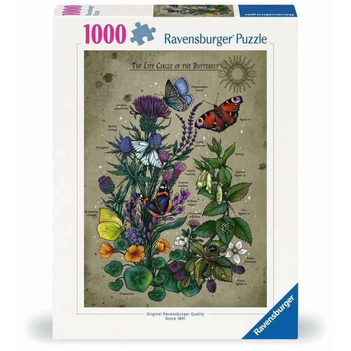 Puzzle Ravensburger The Life Circle of the Butterfly 1000 Pièces 4 Puzzle Ravensburger The Life Circle of the Butterfly 1000 Pièces 4