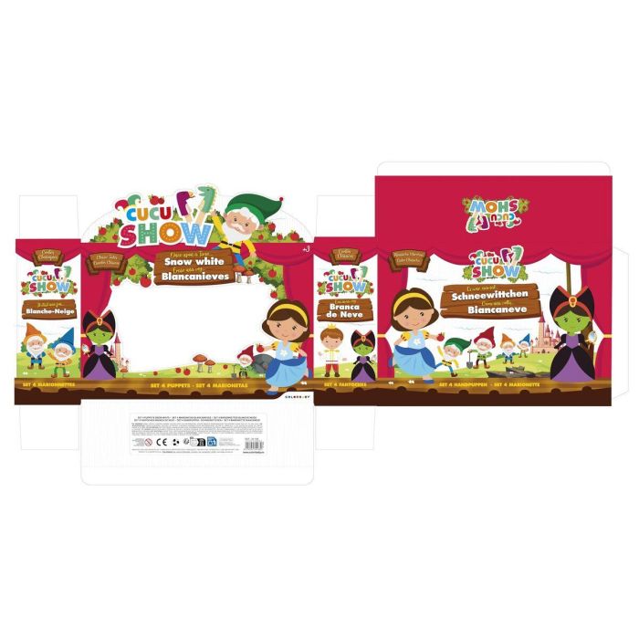 Poupée de Chiffon Colorbaby 25cm Plastique 11