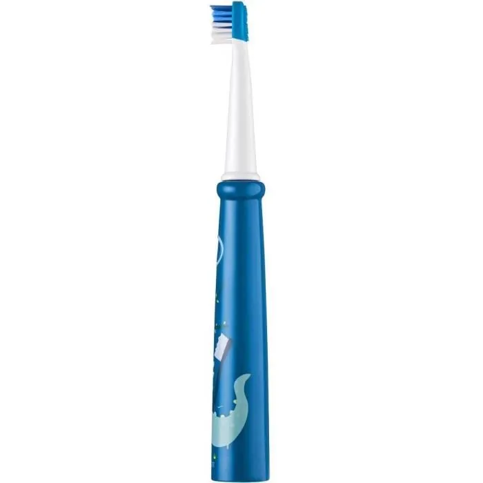 Sencor SOC 0910BL Brosse à dents électrique pour enfants - 2 modes, 26000 vibrations/min, autonomie 15 jours, minuterie intelligente