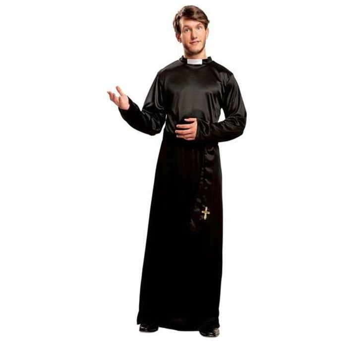 Déguisement pour Adultes My Other Me Priest Noir M/L 0 Déguisement pour Adultes My Other Me Priest Noir M/L 0