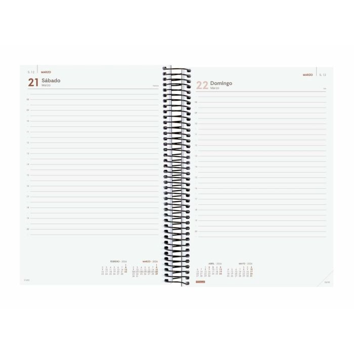 Agenda Finocam YEAR Noir 16,5 x 24,2 cm 2026 3