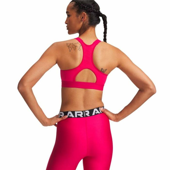 Soutien-gorge de Sport Under Armour Fuchsia 1