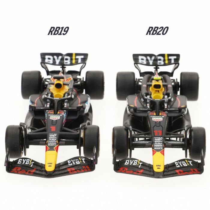 Voiture de course Red Bull BURAGO (4 Unités) 1