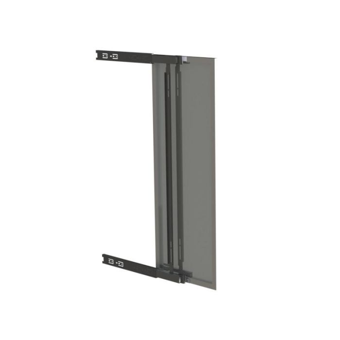 Espejo Extraíble Acabado Plata Mate Altura (H) 1200 Herrajes Alk 2