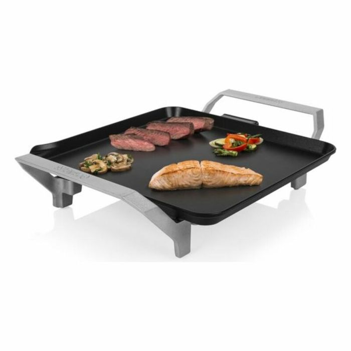 Plancha en Pierre Princess 01.103090.01.001 Blanc Noir Aluminium Plastique 7