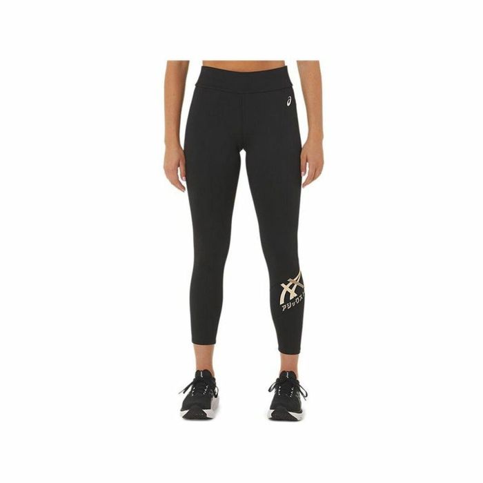 Leggings de Sport pour Femmes Asics Tiger 7/8 Noir 0 Leggings de Sport pour Femmes Asics Tiger 7/8 Noir 0