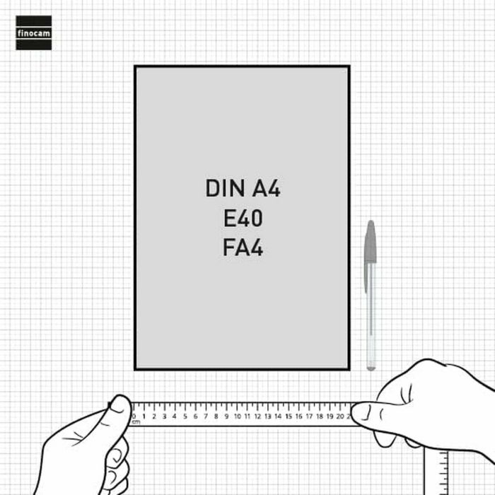 Agenda Finocam OPAQUE Noir A4 21 x 29,7 cm 2026 1 Agenda Finocam OPAQUE Noir A4 21 x 29,7 cm 2026 1