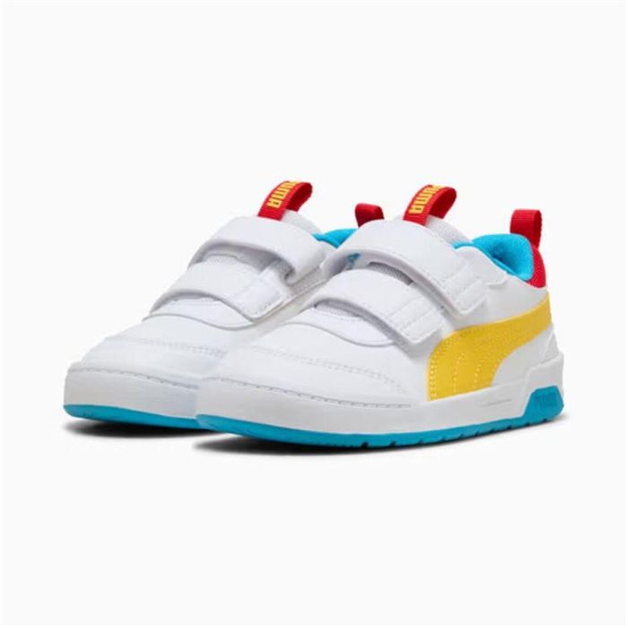 Chaussures de Sport pour Enfants Puma Multiflex 2 Blanc XL 2
