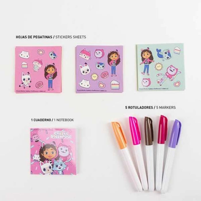 Sac à dos enfant Gabby's Dollhouse Rose 11