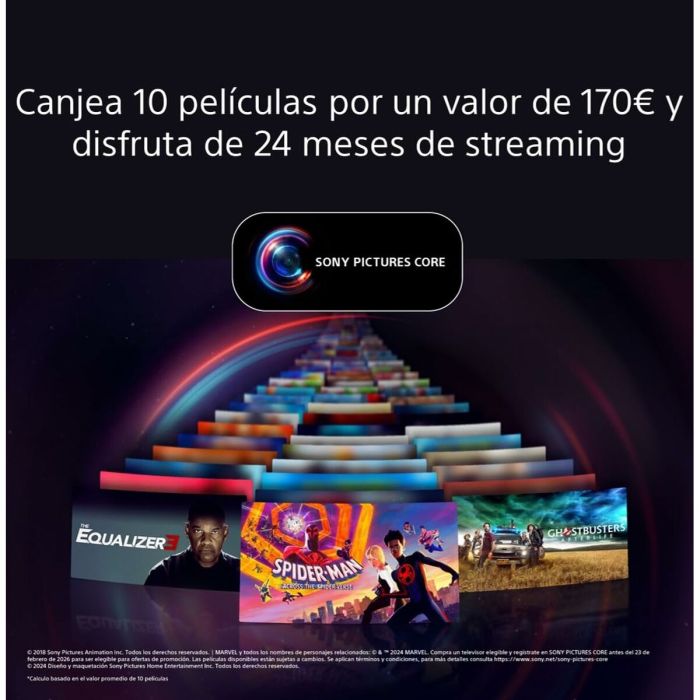 TV intelligente Sony K85XR90PAEP 4K Ultra HD 85" QLED 12 TV intelligente Sony K85XR90PAEP 4K Ultra HD 85" QLED 12