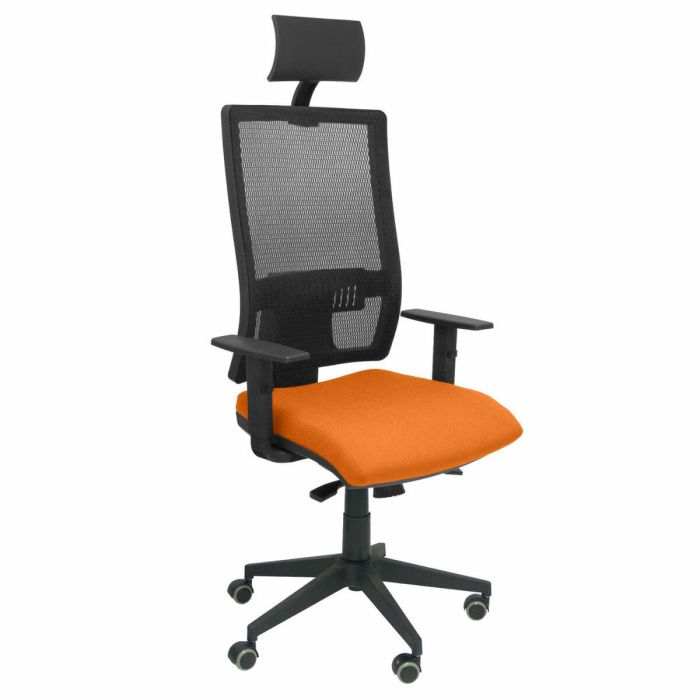 Chaise de Bureau avec Appui-tête Horna bali Piqueras y Crespo BALI308 Orange