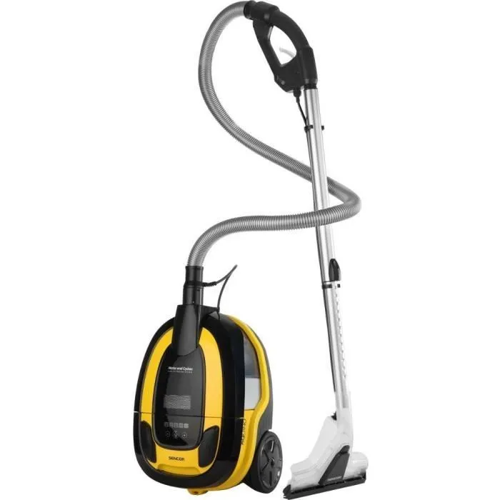 Sencor SVC 5001YL - Aspirateur eau et poussière 1600W multifonction avec filtre HEPA E12 et tube télescopique