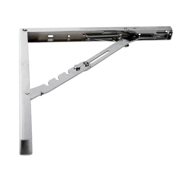 Escuadra Abatible 4 Posiciones Cromo. Elegir Largo. Largo 450 Igle 2