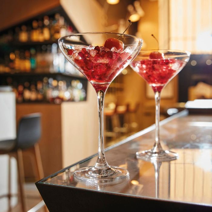 Caja 6 Copas Cocktail Krysta Martini Chef & Sommelier 21 cL 1