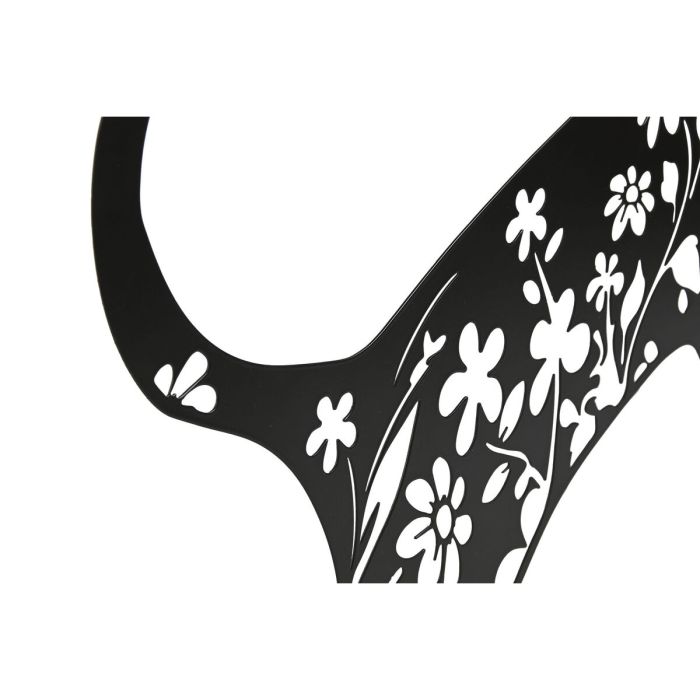 Décoration murale Home ESPRIT Noir Chat 37 x 1,3 x 48 cm (4 Unités) 2 Décoration murale Home ESPRIT Noir Chat 37 x 1,3 x 48 cm (4 Unités) 2