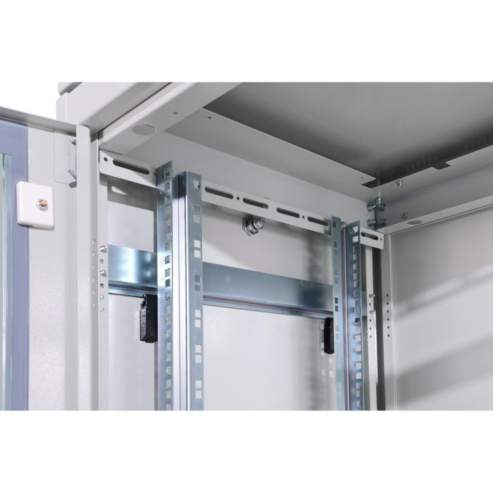 DIGITUS Netzwerkschrank Unique 22HE 1164x600x600mm grau (Speditionsversand) 4