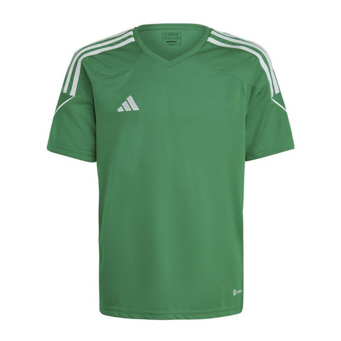 Maillot de Football à Manches Courtes pour Enfants Adidas Tiro 23 Vert S 0 Maillot de Football à Manches Courtes pour Enfants Adidas Tiro 23 Vert S 0
