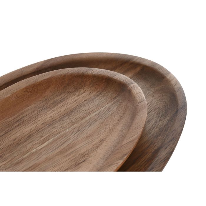 Service de vaisselle Home ESPRIT Naturel Bois d'acacia 26 x 18 x 1,6 cm 2 Service de vaisselle Home ESPRIT Naturel Bois d'acacia 26 x 18 x 1,6 cm 2