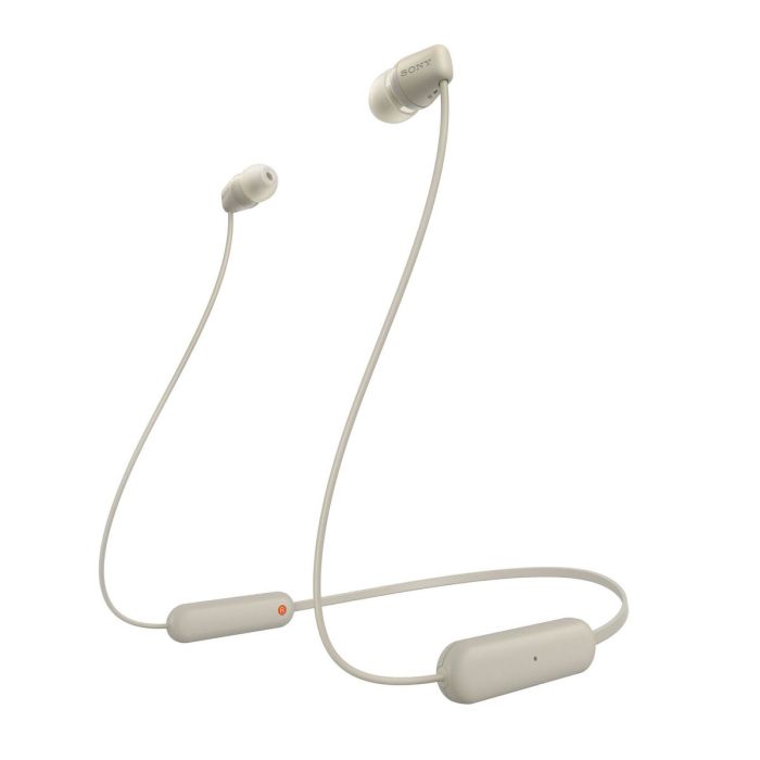 Oreillette Bluetooth Sony WI-C100 Beige 0 Oreillette Bluetooth Sony WI-C100 Beige 0