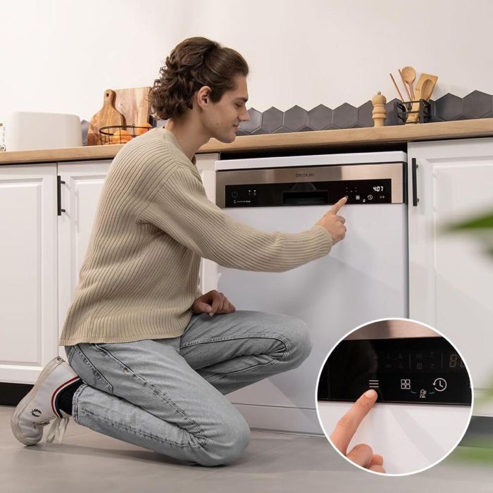 Lave-vaisselle Cecotec Bolero Aguazero 6500 C 15 couverts 6 programmes Blanc C 11 Lave-vaisselle Cecotec Bolero Aguazero 6500 C 15 couverts 6 programmes Blanc C 11