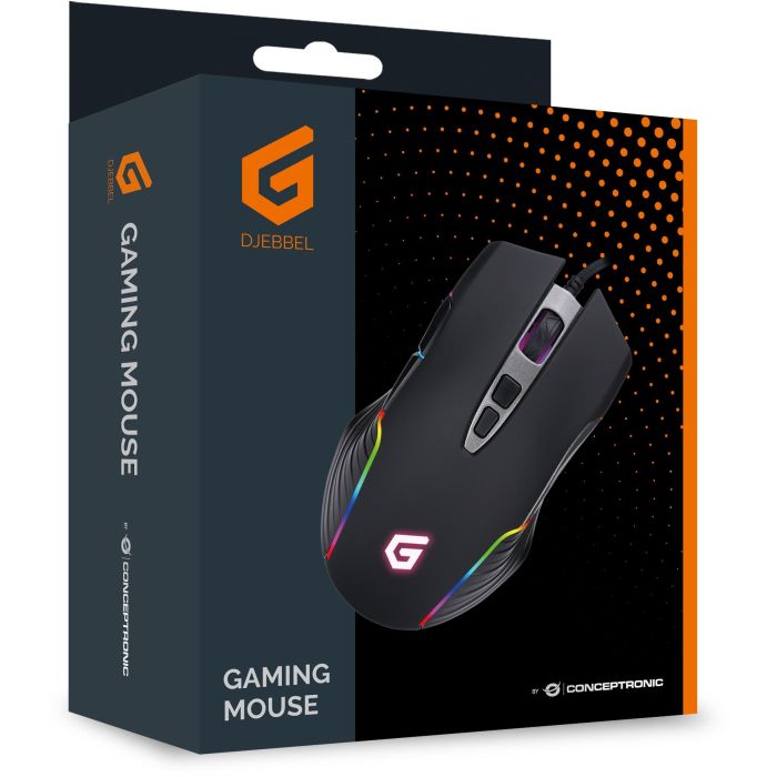 CONCEPTRONIC Gaming USB Maus, 7200 DPI, IC sensor,DJEBBEL03B 3