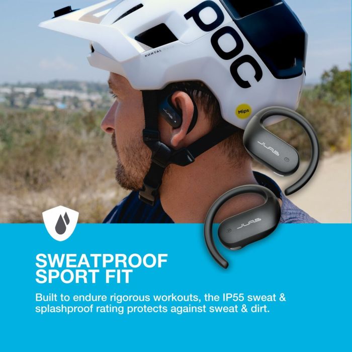 Écouteurs Sans Fil avec Étui de Charge JLab IEUEBJBOPSPRTRBLK82 Noir 3