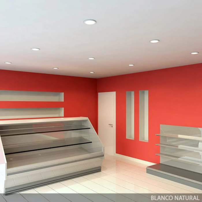 Downlight LED 12W 1200Lm 2700K Rond Cristal Ø160mm 40.000H [GR-MB01-12W-WW] 6