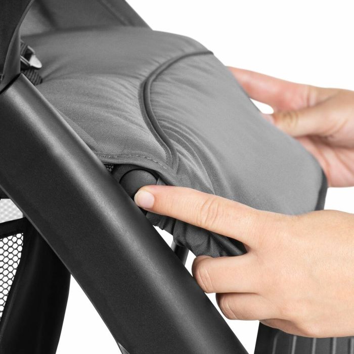 Poussette pour bébé Hauck Noir Gris 2