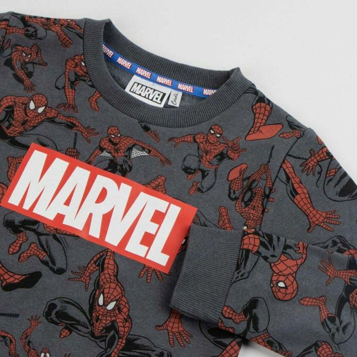 Sweat-shirt Enfant Spider-Man Beige 3