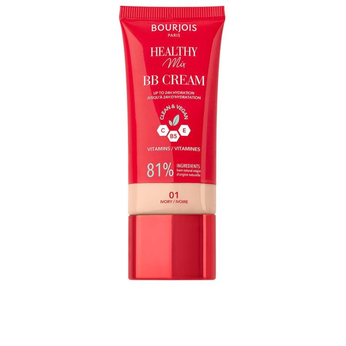 Bourjois Healthy Mix Bb Cream #01-Ivory 30 mL 0 Bourjois Healthy Mix Bb Cream #01-Ivory 30 mL 0